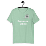 Cheekiemunkie 'Summervibes' Short-Sleeve Unisex T-Shirt