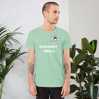Cheekiemunkie 'Summervibes' Short-Sleeve Unisex T-Shirt