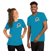 Funkiemunkie Short-Sleeve Unisex T-Shirt (Logo on Front & Back)